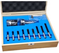 Головка расточная ф 50 мм, D расточки 10-70 мм, с хвостовиком КМ2, с комплектом резцов из 9-ти шт TORNERI Т020243