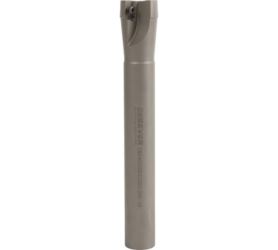 Фреза концевая Lобщ=200 мм, D=32 мм, dхв=25 мм, 90°, 2 кромки Debever Machining Solutions Standard DB-S-EM290S25D32Z02L200-16