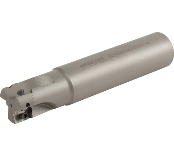 Фреза концевая Lобщ=160 мм, D=32 мм, dхв=32 мм, 90°, 3 кромки Debever Machining Solutions Standard DB-S-EM290S32D32Z03L160-16