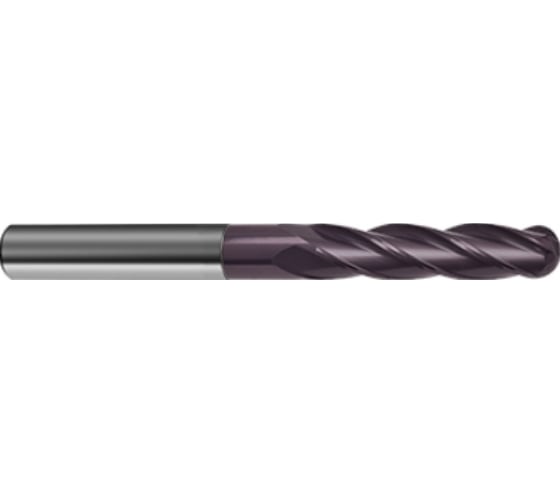 Фреза сферическая длинная серия XL тип N (3 мм, Z=4, тв. сплав, FIRE) Guhring 3043 3,000