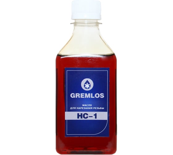 Масло для нарезания резьбы HC-1, 0.22 л Гремлос 4687204676925