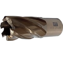 Сверло корончатое 21x30 мм, Weldon 19 ФТ 131021