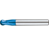 Фреза концевая сферическая VHM NaCo 6x12x100x6 мм, Z=2 GEEFUN 11 567 420