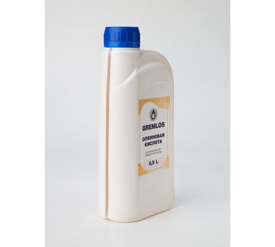 Кислота Олеиновая, бутылка 0.9 литра Гремлос 4687204829659 1