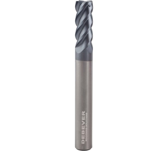 Фреза твердосплавная цилиндрическая, D=6 мм, ALTISIN, HRC55 Debever Machining Solutions DB-S-FRB06050Z4AS06 1