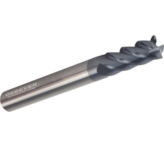 Фреза твердосплавная цилиндрическая, D=6 мм, ALTISIN, HRC65 Debever Machining Solutions DB-S-FLA06150Z4AS06