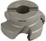 Корпус фрезы для обработки торца Standard D=63 мм, dпос=22 мм, 45°, 4 кромки Debever Machining Solutions DB-S-FP445A22D063Z04 1