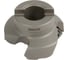 Корпус фрезы для обработки торца Standard D=50 мм, dпос=22 мм, 45°, 3 кромки Debever Machining Solutions DB-S-FP445A22D050Z03 1