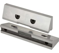 Комплект сменных гладких губок для станочных тисков Standard PMV150, 2 предмета Debever Machining Solutions DB-S-JSGTF150200