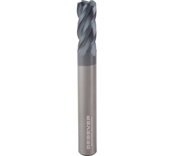 Фреза твердосплавная радиусная 6 мм, ALTIN, HRC45 Debever Machining Solutions DB-S-RC06050Z4AT06R10 1