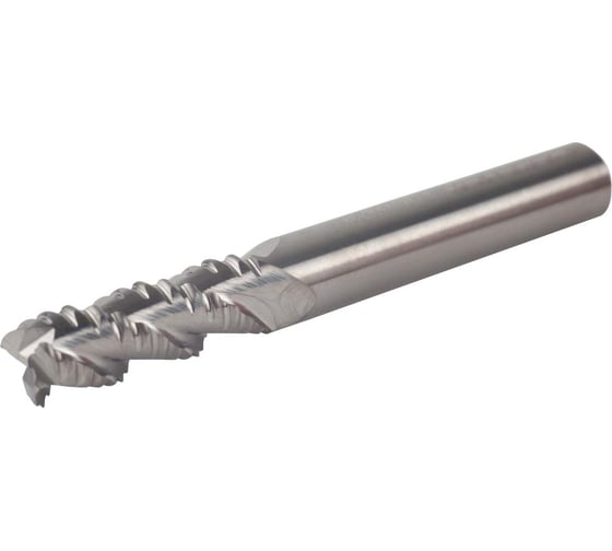 Фреза твердосплавная цилиндрическая D=6 мм, без покрытия, HRC55 Debever Machining Solutions DB-S-FRB06050Z3NC06