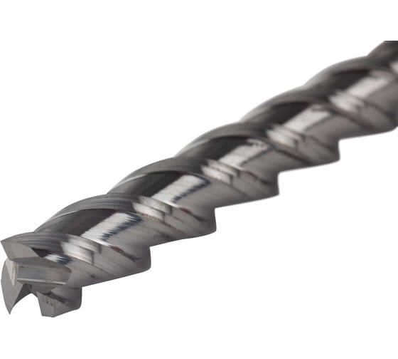 Фреза твердосплавная цилиндрическая D=6 мм, без покрытия, HRC55 Debever Machining Solutions DB-S-FLB06150Z3NC06