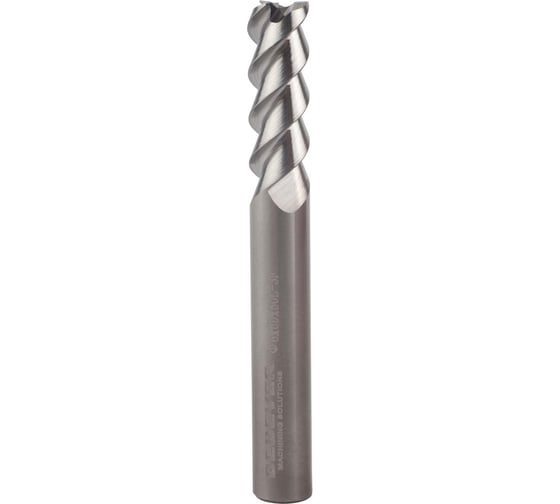 Фреза твердосплавная цилиндрическая B D=6 мм, Без покрытия, HRC45 Debever Machining Solutions DB-S-FC06050Z3NC06B