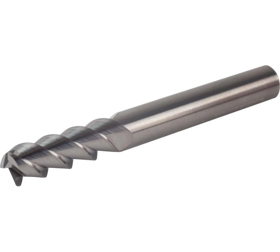Фреза твердосплавная цилиндрическая B D=6 мм, Без покрытия, HRC45 Debever Machining Solutions DB-S-FC06050Z3NC06B