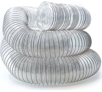 Шланг полиуретановый для абразивных материалов PU-5, 125 мм, 10 м, прозрачный бухта HIMPT 00-00019450