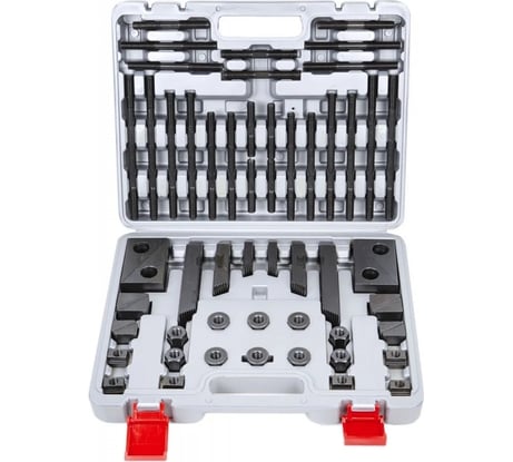 Набор ступенчатых прижимов YT-0204 (паз - 14 мм, резьба - М12) 58 предметов SOVIS 26918