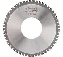Отрезной диск CERMET 165, посадка 62 мм Rotorica RT.1232165S