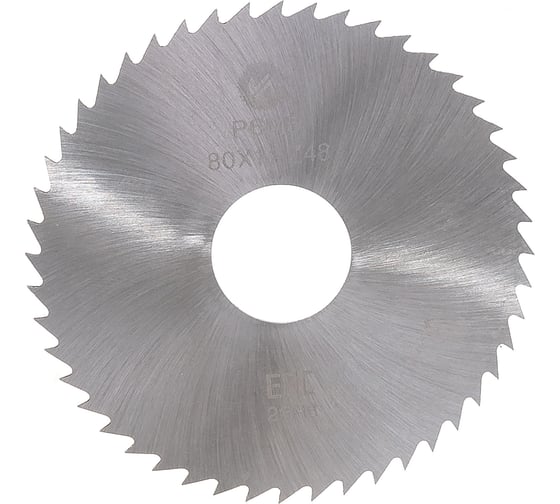 Фреза отрезная (80х1.2х22 мм; Z=48; DIN 1837) ИНСТУЛС 00001337459 1