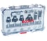 Набор кромочных фрез (6 шт; хвостовик 8 мм) Bosch 2607017469 9