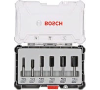 Набор пазовых фрез (6 шт; хвостовик 8 мм) Bosch 2607017466