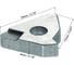 Подкладная пластина STM22R DESKAR 00-00038077 1