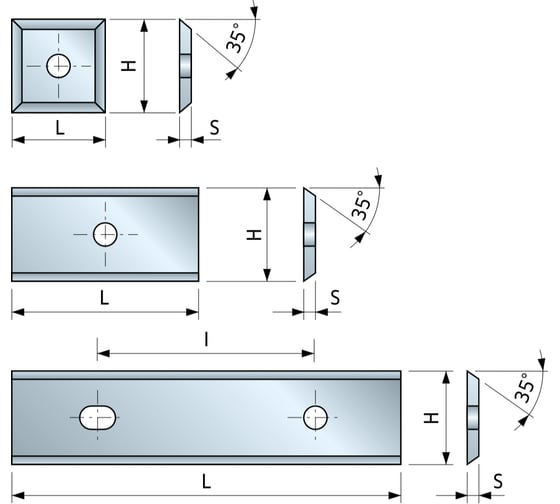 Нож 20x12x1.5 мм Freud CG08M DA3