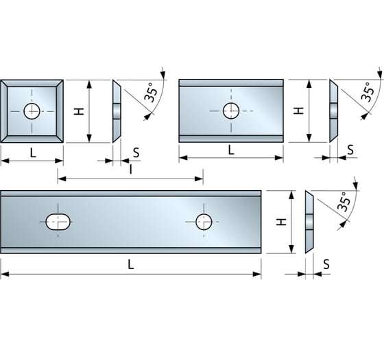 Нож 50x12x1.5 мм Freud CG20M FA310