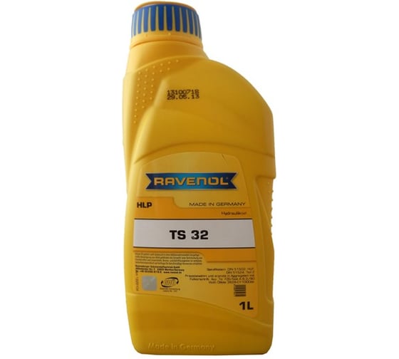 Гидравлическое масло Hydraulikoel TS 32 new 1 л RAVENOL 1323104-001-01-999