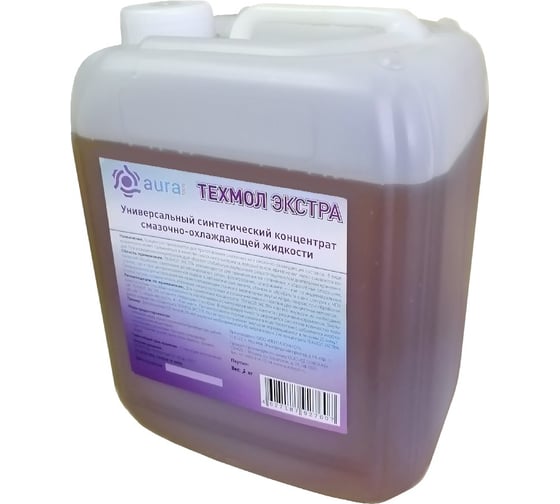 Концентрат СОЖ ТЕХМОЛ ЭКСТРА, синтетический, 5 кг AURA TOOLS 49000005