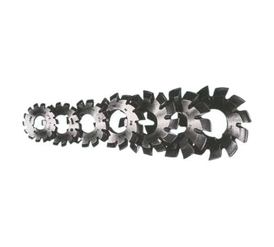Фреза m 1.125, 50x19 мм, Р6М5, 20 градусов, Z=14, 8шт CNIC 41446 1