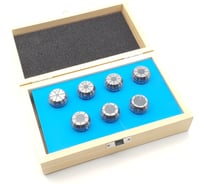 Комплект цанг ER 25, 2-16 мм, 7 цанг ТЕХНОРЕАЛ МА320051022