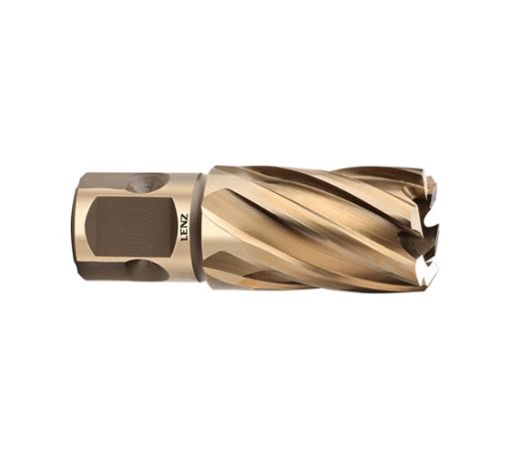 Сверло корончатое (34х30 мм; Weldon 19) LENZ LZHS-034