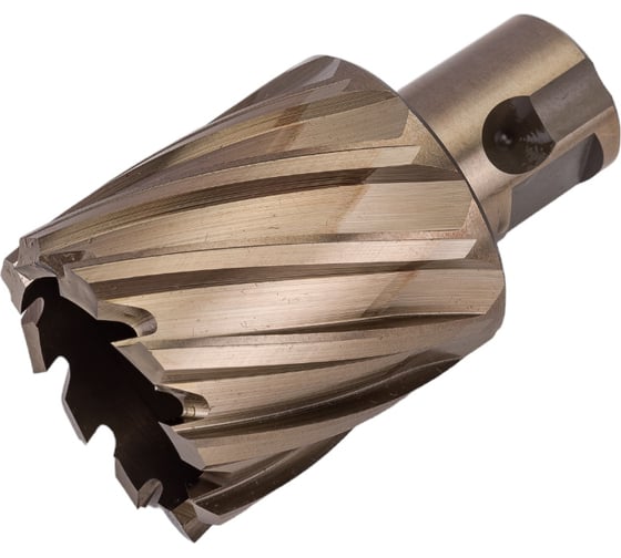 Сверло корончатое (35х30 мм; Weldon 19) LENZ LZHS-035