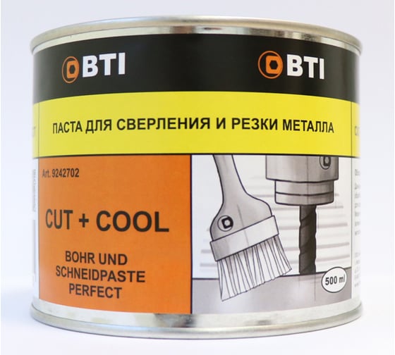 Паста для сверления и резки металла 500 мл BTI 9242702