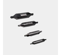 Набор сверл центровочных без предохранительного конуса 4 шт, Р6М5 тип А 3.15, 4, 5, 6.3 мм РОСИНСТРУМЕНТ 774315634