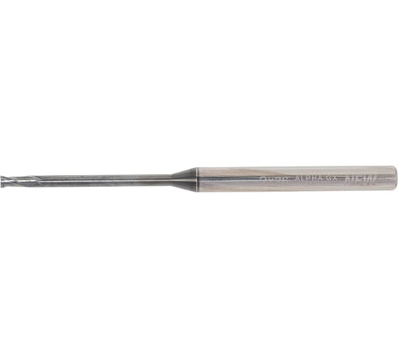 Фреза концевая 2x4x3(26)x60 мм, Z2, твердосплавная, Alpha-GX New Century G9I64020260N
