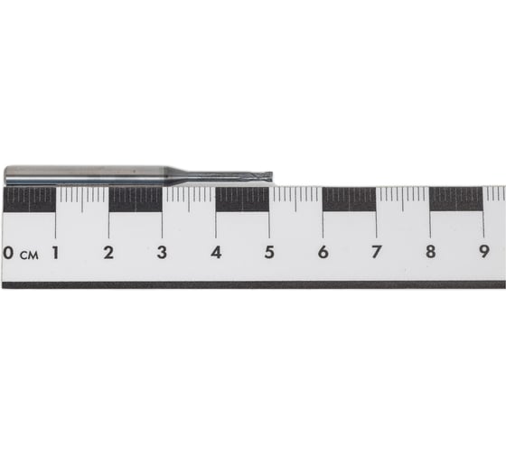Фреза концевая 2x4x3(16)x50 мм, Z2, твердосплавная, Alpha-GX New Century G9I64020160N