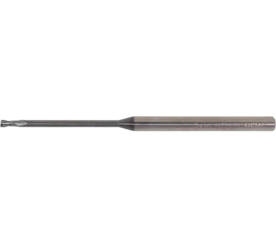 Фреза концевая 2x4x3(30)x70 мм, Z2, твердосплавная, Alpha-GX New Century G9I64020300N
