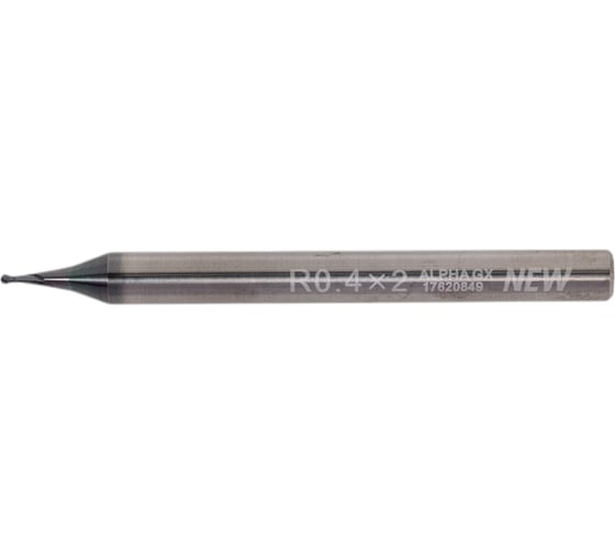 Фреза концевая 0.8x4x0.8(2)x45 мм, Z2, твердосплавная, Alpha-GX New Century G9I68008020N 1