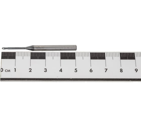 Фреза концевая 1.6x4x1.6(16)x50 мм, Z2, твердосплавная, Alpha-GX New Century G9I68016160N