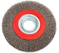 Щетка зачистная дисковая 150x18x32 мм, нержавеющая, с перех. втулками 93150 CNIC 29757