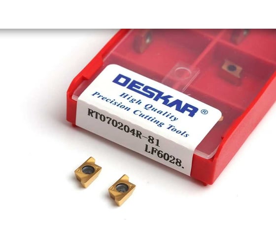 Пластина фрезерная RT070204R-81 LF6028 DESKAR 00-00022233