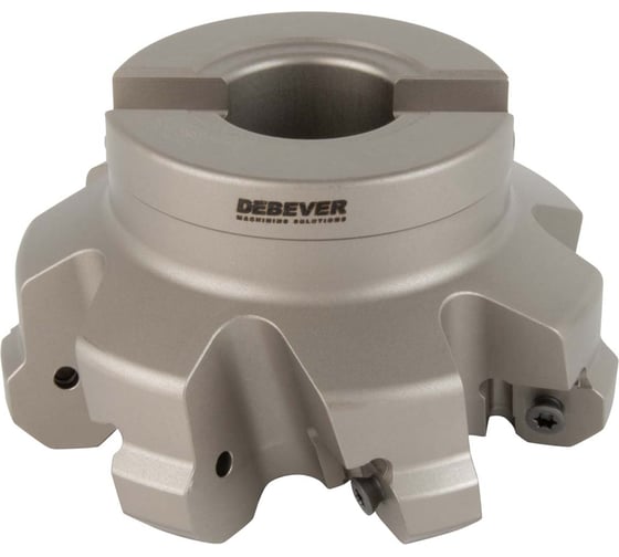 Корпус фрезы для обработки торца Standard D=100 мм, dпос=32 мм, 45°, 7 кромок Debever Machining Solutions DB-S-FP1645A32D100Z07 1
