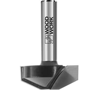 Фреза профильная врезная D=20 мм, I=7.9 мм, L=40 мм, S=8 мм, Z=2 WOODWORK 952.2008.08