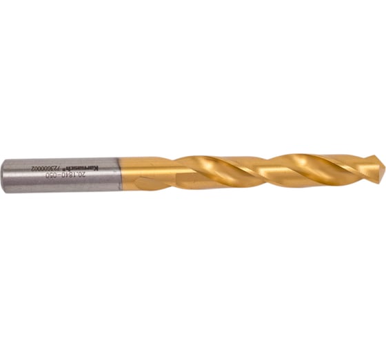 Сверло спиральное (8х50 мм; HSS-Co TiN) Karnasch 20.1840-050