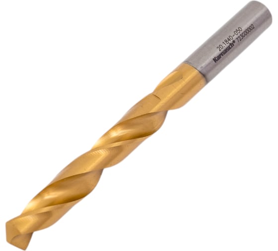 Сверло спиральное (8х50 мм; HSS-Co TiN) Karnasch 20.1840-050
