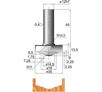 Фреза ФК 0760 МебельДрев 4627198886054