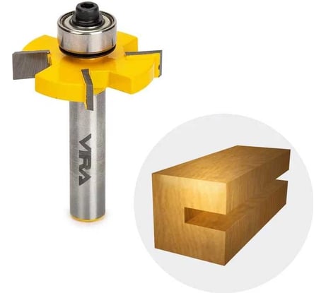 Фреза кромочная дисковая (32х6 мм; подшипник 12.7 мм; хвостовик 8 мм) VIRA 553368