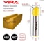 Фреза пазовая галтельная (12.7х10 мм; R6.35 мм; хвостовик 8 мм) VIRA 553340 2