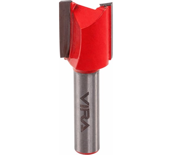 Фреза пазовая прямая 16 х 19 мм хвостовик 8 мм VIRA L 553304
